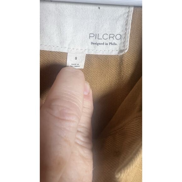 Pilcro X Anthropologie Small Brown Wingsuit Jumpsuit Romper Cap Sleeve Belted - Picture 9 of 13